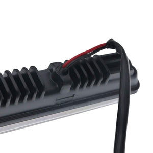 Planet Gates China / A    2 lines 2pcs White Universal DC 12V/24V COB LED Daytime Running Light Super Car DRL Lamp Installation Bracket Vehicles 12W E4