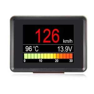Planet Gates China / A203 A203 OBD Speedometer Fuel Computer Display Consumption meter Temperature Gauge Automobile On-board Computer  Car Digital OBD2