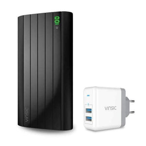Planet Gates China / Add Dual USB Charger Vinsic Iron P6 20000mAh Power Bank External Battery Charger Dual USB for iPhone X  iPhone 8 Samsung HTC