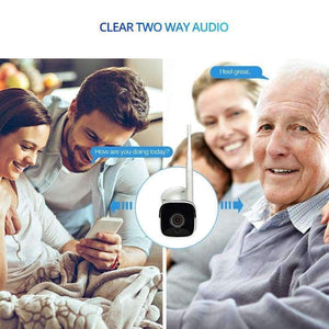 Planet Gates China / AU Plug / 1CH camera Wetrans Wireless Security Camera System 1080P IP Camera Wifi SD Card Outdoor 4CH Audio CCTV System Video Surveillance Kit Camara