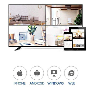 Planet Gates China / AU Plug / 1CH camera Wetrans Wireless Security Camera System 1080P IP Camera Wifi SD Card Outdoor 4CH Audio CCTV System Video Surveillance Kit Camara