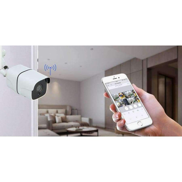 Planet Gates China / AU Plug / 1CH camera Wetrans Wireless Security Camera System 1080P IP Camera Wifi SD Card Outdoor 4CH Audio CCTV System Video Surveillance Kit Camara