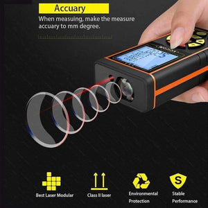 Planet Gates China Big Discount 40m Original Laser Rangefinder Digital Laser Distance Meter Laser Range Finder Area Volume with level