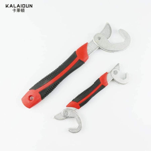 Planet Gates China / big KALAIDUN Multi-Function 2pcs Universal Wrench  Adjustable Grip Wrench set 9-32mm ratchet wrench Spanner hand tools
