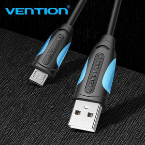 Planet Gates China / Black / 0.25m Vention Micro USB Cable Fast Charging Wire for Android Mobile Phone Data Sync Charger Cable 3M 2M 1M For Samsung HTC Xiaomi Sony