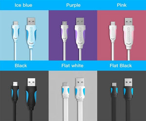 Planet Gates China / Black / 0.25m Vention Micro USB Cable Fast Charging Wire for Android Mobile Phone Data Sync Charger Cable 3M 2M 1M For Samsung HTC Xiaomi Sony