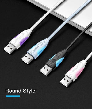 Planet Gates China / Black / 0.25m Vention Micro USB Cable Fast Charging Wire for Android Mobile Phone Data Sync Charger Cable 3M 2M 1M For Samsung HTC Xiaomi Sony