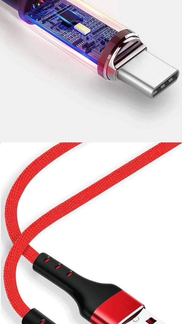 Planet Gates China / Black / 1.0m Type C Cable ZNP USB Type C Cable Fast Charger Cable For Samsung Galaxy S9 S8 Huawei Mate 20 Pro Quick Charging USB Type-C Phone Charge Cable