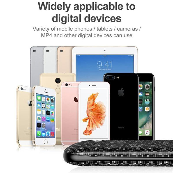 Planet Gates China / Black 10000mAh Baseus 10000mAh USB Power Bank 15mm Ultra Slim Powerbank Portable External Battery Charger For iPhone Mobile Phone Poverbank