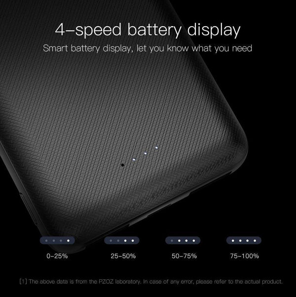 Planet Gates China / Black 10000mAh PZOZ Power Bank 10000mAh Dual USB Mobile Phone External Battery Fast Charge For iphone X xiaomi Portable Charger mini PowerBank