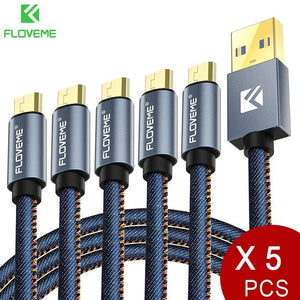 Planet Gates China / Black / 1m FLOVEME 5Pcs/Lot Original Micro USB Cable 2.1A Fast Charger Data Sync 30cm 1m 2m Phone Cables For Samsung Xiaomi LG Android Cabo