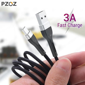 Planet Gates China / Black / 1m PZOZ Micro USB Cable 3A Fast Charging Microusb Charger Cord For Samsung S7 Xiaomi Redmi Note 5 Pro 4 Tablet Android Phone Micro