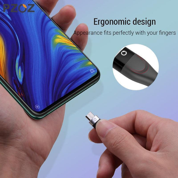 Planet Gates China / Black / 1m PZOZ Micro USB Cable 3A Fast Charging Microusb Charger Cord For Samsung S7 Xiaomi Redmi Note 5 Pro 4 Tablet Android Phone Micro