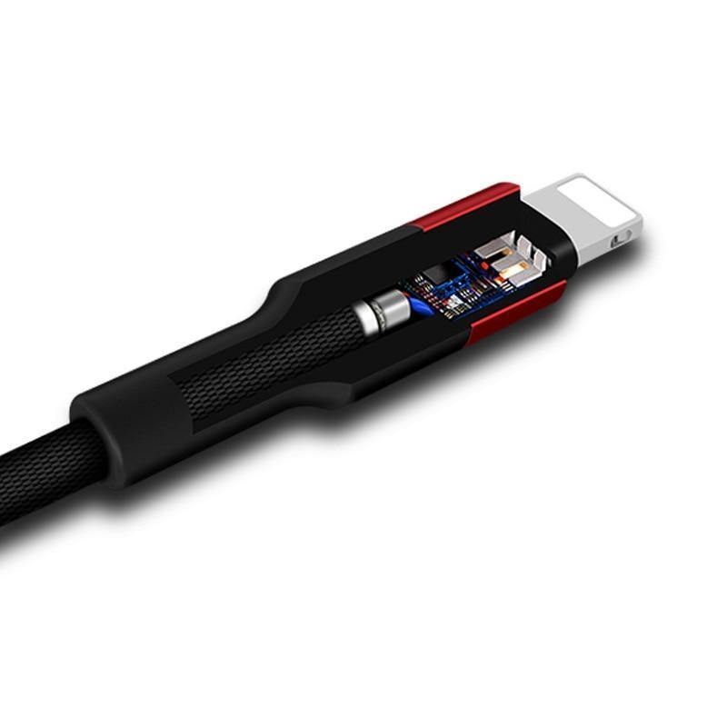 Planet Gates China / Black / 1m Suntaiho for Lighting cable for iphone 6s Plus for phone cable for iPhone X 7 8 plus 5 SE 2A USB Cable Sync Fast Charger cable