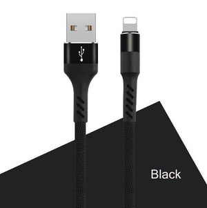 Planet Gates China / Black / 1m Suntaiho for Lighting cable for iphone 6s Plus for phone cable for iPhone X 7 8 plus 5 SE 2A USB Cable Sync Fast Charger cable