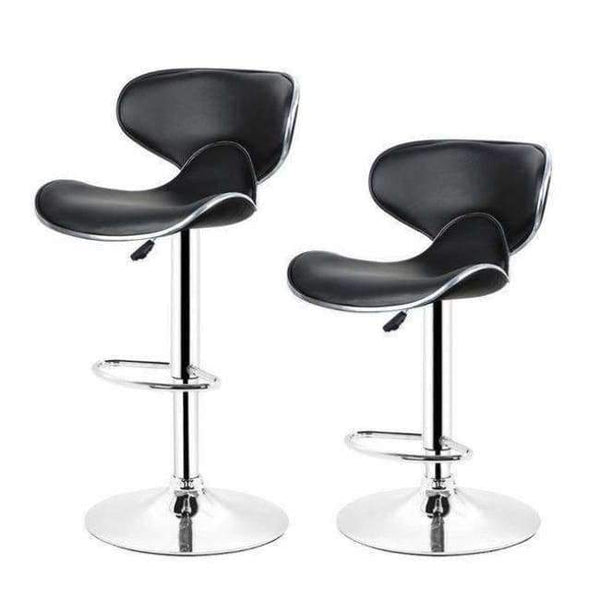 Planet Gates China / black 2pcs PU Leather Swivel Bar Stools Chairs Height Adjustable Swivel Modern Style Kitchen Counter Pub Chair Barstools 5 Colors HWC