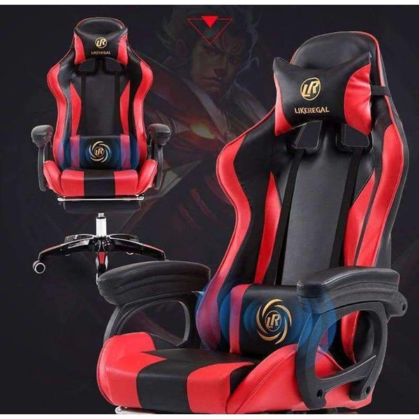 Planet Gates China / Black and red Pedal Game armchair Computer gaming gamer Chair To Work An Office Chair Sports The Electric Chair