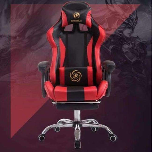 Planet Gates China / Black and red Pedal Game armchair Computer gaming gamer Chair To Work An Office Chair Sports The Electric Chair