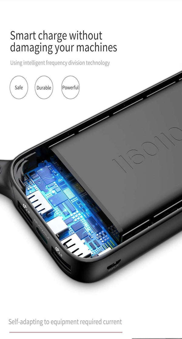Planet Gates China / Black Baseus 20000mAh Quick Charge 3.0 Power Bank 20000 mAh Type C PD Pover Poverbank Fast Charging External Battery Charger Powerbank