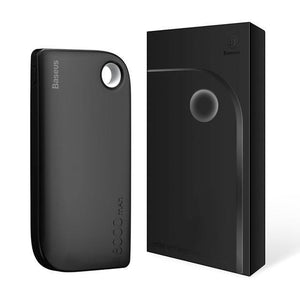 Planet Gates China / Black Baseus 8000mAh Power Bank Dual USB Output fast Charge Portable External Battery Charging For iphone X 7 samsung S9 huawei xiaomi