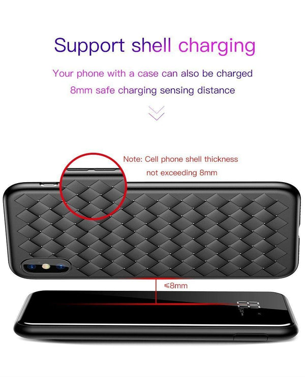 Planet Gates China / Black Baseus 8000mAh QI Wireless Charger Power Bank For iPhone XS Max Xiaomi LCD Dual USB External Battery Wireless Charging Powerbank