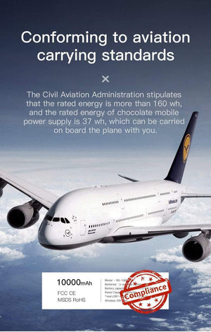 Planet Gates China / Black Baseus Tmall Cat Logo 10000mah Qi Wireless Charger Power Bank For iPhone Xiaomi mi Poverbank External Battery Wireless Powerbank