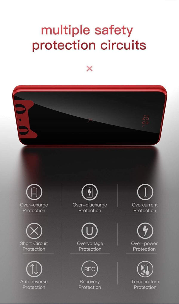 Planet Gates China / Black Baseus Tmall Cat Logo 10000mah Qi Wireless Charger Power Bank For iPhone Xiaomi mi Poverbank External Battery Wireless Powerbank