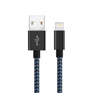Planet Gates China / black blue / 25cm Suntaiho 10-Pack usb cable for iphone cable fast charging for iPhone 7 plus XS MAX 8 XR 5s 6s X iPad SE Phone USB Charger Cable