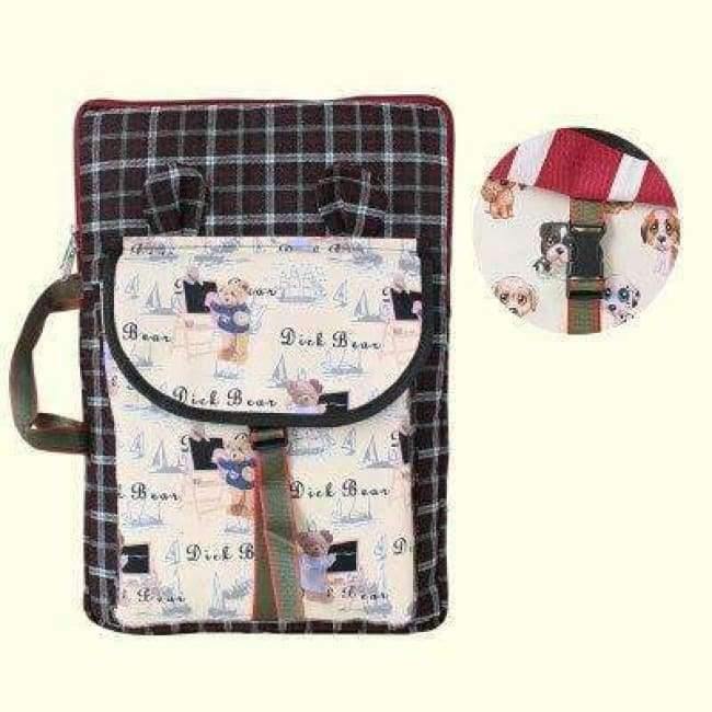 Planet Gates British Wind Children Art Bag School Kids Art Supplies Painting Board Bag Foldable Cartoon Cute Art School Bag Drawing Bag