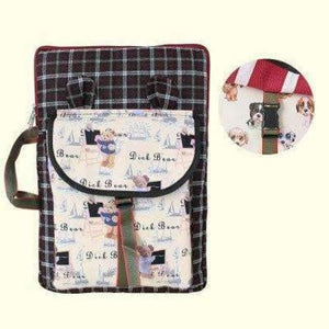 Planet Gates China / Black British Wind Children Art Bag School Kids Art Supplies Painting Board Bag Foldable Cartoon Cute Art School Bag Drawing Bag