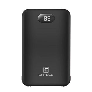 Planet Gates China / black CAFELE 8000mAh Dual USB Power Bank Built-in Output External Battery Charging For iPhone Samsung Huawei Xiaomi LED Display