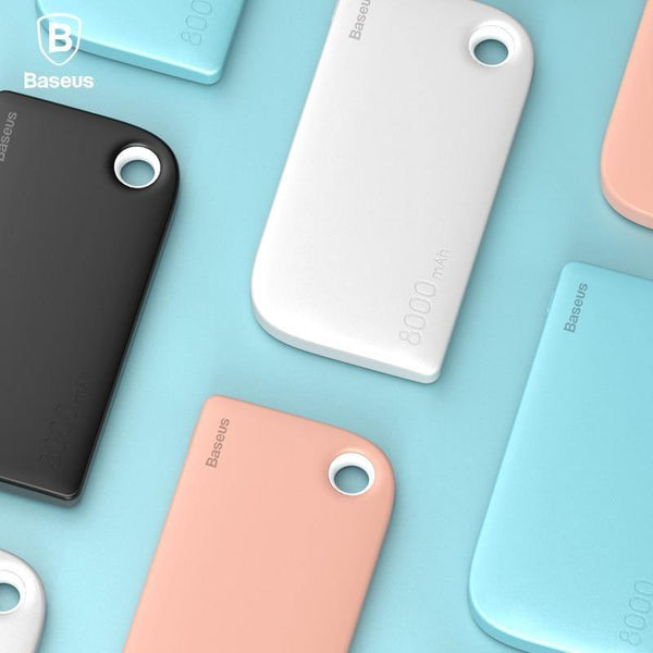 Planet Gates China / Black Clearance Baseus Dual USB Power Bank 8000mAh Poverbank Portable External Battery Charger For Samsung iPhone Xiaomi Powerbank