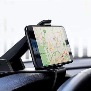 Planet Gates China / Black Dashboard Car Phone Holder for iPhone X Adjustable Clip Mount Holder Mobile Phone Holder Stand for Samsung GPS Car Cradle