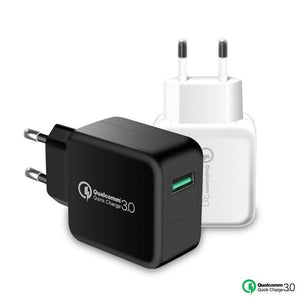 Planet Gates China / Black / EU Suntaiho Qualcomm Quick Charge 3.0 USB Phone Charger Quick USB Charger Travel Wall Charger Adapter for iPhone/Samsung/Xiaomi