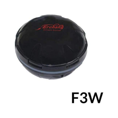 Planet Gates China / Black F3W Portable Sonar Fish Finder Lamp Bluetooth Wireless Sonar For Iphone Fish Lamp 36M/118ft Depth Echo Sounder Sea Fishing