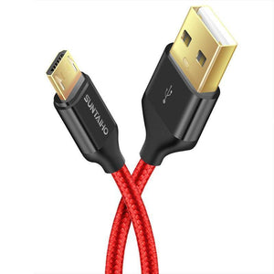 Planet Gates China / Black for Android / 90CM Micro USB Cable for Samsung Galaxy Suntaiho 5V2.5A Metal Nylon Braided Wire USB Charger Sync Data Cable for Xiaomi Sony Phones