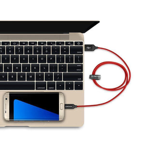 Planet Gates China / Black for Android / 90CM Micro USB Cable for Samsung Galaxy Suntaiho 5V2.5A Metal Nylon Braided Wire USB Charger Sync Data Cable for Xiaomi Sony Phones