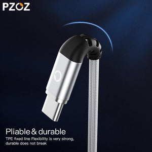 Planet Gates China / Black For Apple / 1m PZOZ Magnetic Cable Fast Charging data Phone LED USB Cables Charger For iphone Xs Max Xr X 8 7 6 plus 6s 5 5s se ipad mini cord