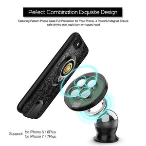 Planet Gates China / Black / for iPhone 6 6S Suntaiho Wireless Car Charger Magnetic phone case charger for iPhone 6s Plus Fast Charging Wireless Magnetic Charging Phone7plus