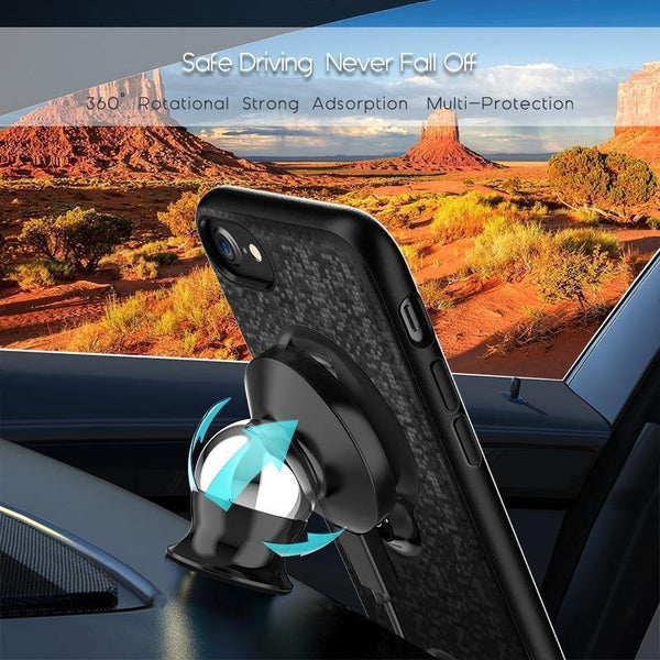 Planet Gates China / Black / for iPhone 6 6S Suntaiho Wireless Car Charger Magnetic phone case charger for iPhone 6s Plus Fast Charging Wireless Magnetic Charging Phone7plus