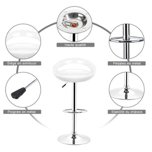 Planet Gates China / Black HOT SALE 2pcs/pair Adjustable Gas Lift Bar Stools ABS Plastic Seat Green Modern Living Room Chairs New Arrival HWC