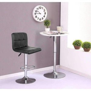 Planet Gates China / Black JEOBEST 2pcs Leather Kitchen Breakfast Bar Stool Swivel Bar Chair Black Colors Free Shipping in France HWC