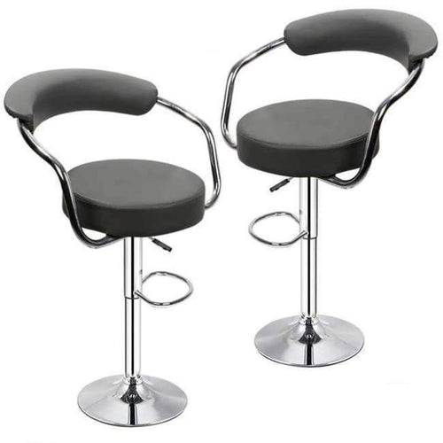Planet Gates China / black JEOBEST 2pcs/pair Adjustable Gas Lift Bar Stools Modern PU Leather Hollow Backrest chair New Arrival HWC