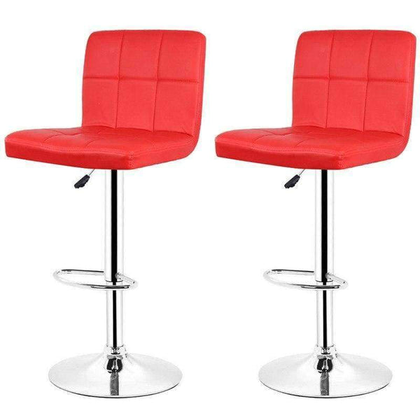 Planet Gates China / Black JEOBEST 2PCS/set Kitchen Bar Stools Chair Leather Adjustable Swivel Bar Stools Breakfast Bar Chairs Black/Red DE FR HWC