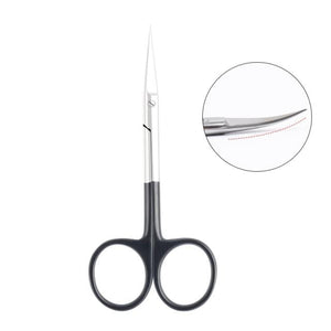 Planet Gates China / black Manicure Scissors Curved Tip Scissors Professional Stainless Steel Nail Dead Skin Remover Nail Clipper Salon Nail Tools