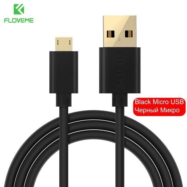 Planet Gates FLOVEME Micro USB Cable For Samsung Galaxy S6 Edge S7 S5 0.3m/1m/2m/3m Type C Phone Cable For iPhone X 8 Samsung S8 Charger Cabo