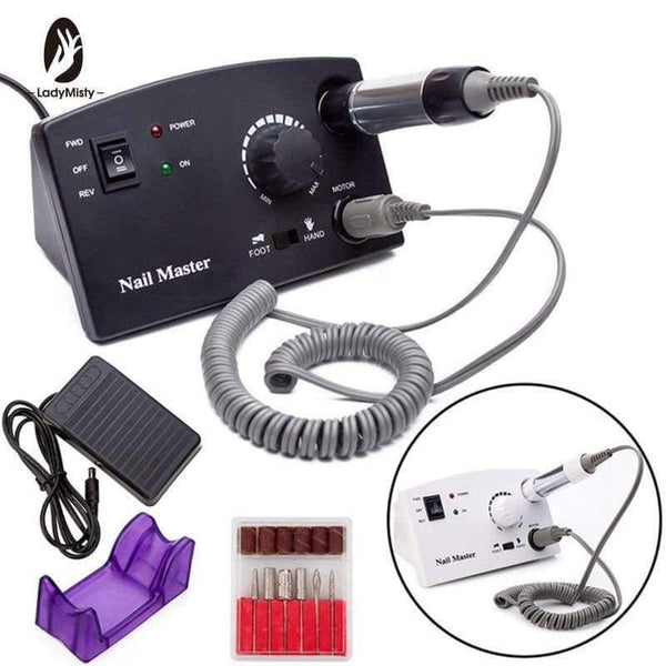 Planet Gates China / Black Nail Drill Tools 30000RPM 18W Electric Acrylic File Nail Cutter Machine Nail Drill Machine Kits For Pedicure Manicure