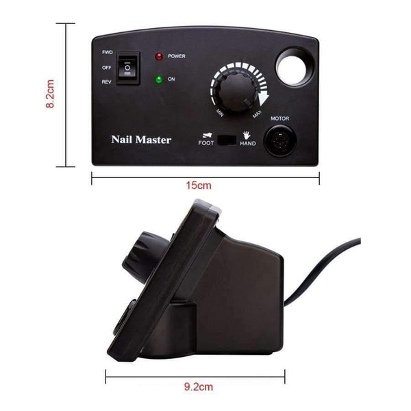 Planet Gates China / Black Nail Drill Tools 30000RPM 18W Electric Acrylic File Nail Cutter Machine Nail Drill Machine Kits For Pedicure Manicure