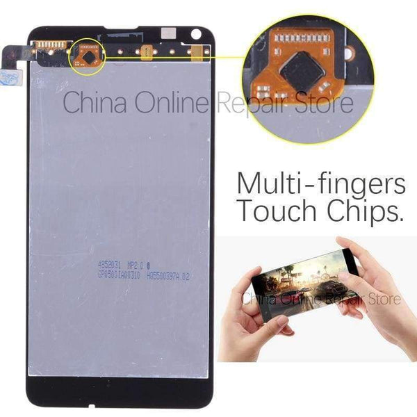Planet Gates China / Black No Frame Lumia 640 Screen For NOKIA Microsoft Lumia 640 Display Touch Screen with Frame for NOKIA Lumia 640 LTE LCD Replacement