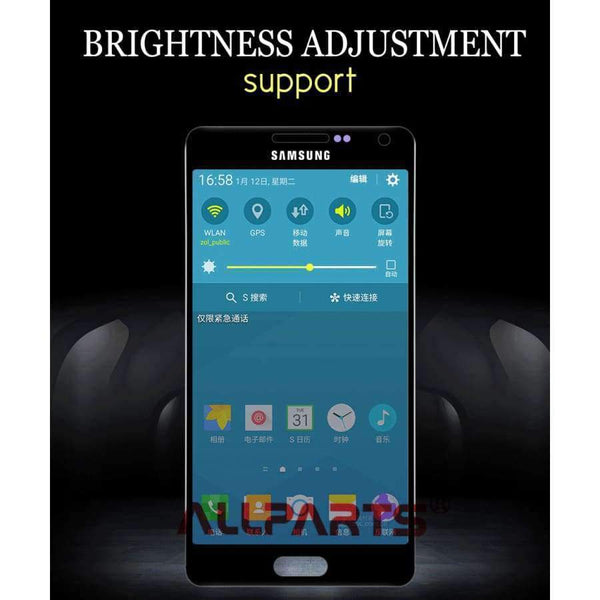 Planet Gates China / Black No Frame SAMSUNG Galaxy A5 2015 Display Touch Screen Replacement For SAMSUNG Galaxy A5 A500FU A500 A500F A500M